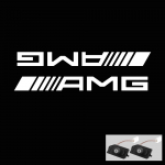 2 tk HD LED Projektor Ghost Shadow Lamp Valgus Tahavaatepeegli Tuled Mercedes Benz AMG C E S KLASSI GLB GLC CLS Tarvikutele 2pcs