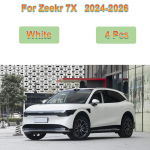 V&auml;rvitud Zeekr 7X Tarvikutele 2025 CX1E 2024-2026 4 tk Eesmised poritiivad Porikaitsemed Tagumised poritiivad Veljed Auto Tarvikud valge