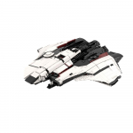 Gobricks MOC Space Citizen Crusader Mercury Laevade Tellised Mudel Interstellaarne Transpordi Kosmoselaev Kosmoselaev Ehitusplokid M&auml;nguasjad