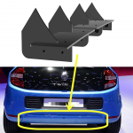 Renault Twingo tagaspoiler (2015-2017) - V&auml;lisviimistluse lisatarvik must