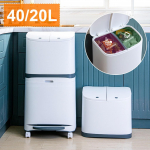 20L/Plastikust k&ouml;&ouml;gipr&uuml;gikast Nurgas taaskasutuskorv Pressitav avamine Uus pr&uuml;gikast 40L Mugav sorteeritud pr&uuml;gikast rattaga 20L