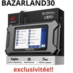 Bazarland30.Valise diagnostic MUCAR CS90 Scanners OBD ECM Lecteurs code Voitures diagnostics Outils 28RESET