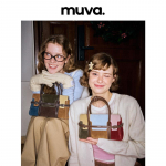 MUVA ehtsast nahast v&auml;rviline v&auml;ike ruudukujuline crossbody kott