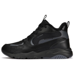 Li Ning Textile, Synthetic Leather Slip Resistant, Abrasion Resistant, Breathable, Thermal High top Sports Casual Shoes AGLS209-3 41 black