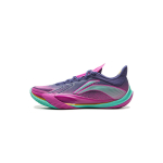 Li Ning Sonic 13v2 Basketball Shoes Men's Low top Clear Twilight Blue/Fierce Purple ABAV075-2 45