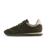 PANE Pace Nostalgia Model Sea Moss Slip Resistant And Breathable Low top Casual Shoes Unisex Olive Green PN5136DGN20B 39⅔ gray