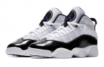 Air Jordan 6 Rings GS Valge Must 323419-104 35.5