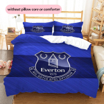 Everton Muster Voodipesu Tekikott Komplekt Kodu Kaunistus Kingitus (1 * tekikott + 2 * padjap&uuml;&uuml;ri ilma s&uuml;damikuta) 135x200cm