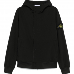 Stone Island SS25 pehme kesta &uuml;hev&auml;rviline vabaaja kapuutsiga pikkade varrukatega tuulekindel veekindel hingav jakk Meeste jakid Must K1S1541000-90S0A22-V0029 M