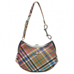 Vivienne Westwood West Queen V&otilde;lu Klassikaline Br&auml;nd Ruuduline Villane &Otilde;lakott Naiste kotid Mitmev&auml;rviline 4B01000VWW01CVO215 Basic Set (Bag+Dust Bag)