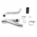 2 alumiiniumist turbo v&auml;ljalaske laadimisvooliku komplekt 2007-2013 BMW N54 E82 E88 08-13 E90 E92 E93 35i/335i/335xi/335is jaoks