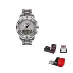 TISSOT T Touch Kvartsmehhanismiga Meeste K&auml;ekell Kell 43,3 mm Hall sihverplaat Roostevabast terasest korpus T047.420.11.071.00 Silver Dial