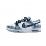 Nike Dunk Naturaalne Graffiti Nahast Kulumiskindel Libisemiskindel Madal Kets Lauatennise Kingad Unisex Hall Must HF5441-105(Team826-) 44