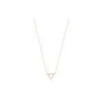 Swarovski Heroism Series Kolmnurkne Spleissing Roosa Kuld Kaelakee Naiste kaelakee 5528935 Rose Gold