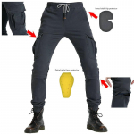 +Multi Bag Leggings Cargo p&uuml;ksid + mootorratta s&otilde;idup&uuml;ksid meeste + vabaaja mootorratta teksad + kukkumisvastased p&uuml;ksid 4X