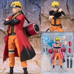 SHF Naruto Figuurid Uzumaki Naruto Hatake Kakashi Uchiha Sasuke Itachi Anime PVC Tegevusmudel M&auml;nguasi Kuju Kollektsioonimudel Nukk OPP Bag