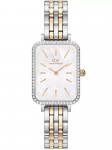Naiste kell Daniel Wellington Quadro Lumine Bezel 5-l&uuml;liline kahev&auml;rviline Dw00100671 + karp (Zw519G)