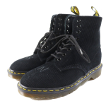 Suurep&auml;rased Dr.Martens&times;UNDERCOVER l&uuml;hikesed saapad THE 1460 REMASTERED 8 auguga must samet Naiste 4 Kasutatud black