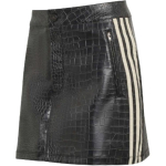 Adidas Originals Retro Kunstnahast Vabaaja Igap&auml;evane Miniseelik Naistele Must KE5034 32