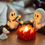 1 komplekt Halloweeni kummituse l&otilde;kke dekoratsioon &otilde;udne v&auml;lipeo kummitusmaja rekvisiidid hirmutav tagahoovi stseen kogunemise kaunistus kingitus