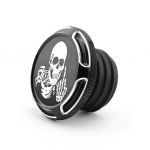Mootorratta Kolju K&uuml;tusepaagi Korgi Kate Ventileeritav Harley Dyna FXD Softail FLST Touring Street Electra Glide Road King 96-2022 jaoks Gas tank cap-C