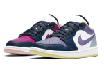 Air Jordan 1 Low Se 'Mismatched Purple Magenta' Naiste DJ4342-400 36