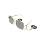 Gucci Personaalne Elegantne Must Ripats &Uuml;mmargused P&auml;ikeseprillid Naiste p&auml;ikeseprillid GG0724S-001 Dust Bag+Eyeglass Case (Random Color)