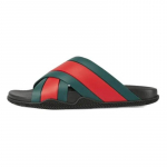 GUCCI pl&auml;tud punane ja roheline Meeste 630326 J8700 8460 39