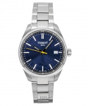 Tissot PR 100 Jungfraubahn Eriv&auml;ljaanne Roostevaba teras Sinine sihverplaat Kvarts T150.210.11.041.01 100M Naiste k&auml;ekell sinine