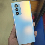LG Wing 5G LMF100N LM-F100V klaasist tagumine akukaas tagumine uksepaneeli korpus Asendus Blue With Lens beige