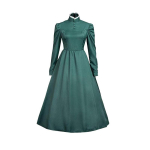 Howli liikuv loss Sophie n&ouml;&ouml;pidega mansetiga kleit Cosplay riietus m&uuml;tsiga Green,XL gray