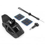 Kiivri l&otilde;uakinnituse klamber Hoidik GoPro 13 12 11 10 9 8 jaoks DJI Osmo Action 5 Pro 4 3 jaoks Insta 360 X5 X4 Tarvikud must