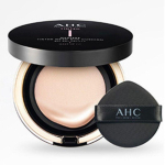 AHC Masters Tonaalne V&otilde;rk-P&auml;ikesekaitsekreem Cool Beige SPF50+ PA++++ 15g &ndash; UV-kaitsega Tooni Parandav Cushion P&auml;ikesekaitsekreem black