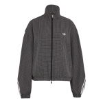 Adidas Originals Retro V&auml;rviplokk Triibuline Kahe lukuga Vabaaja Ruuduline Jakk Naiste jakid LD5339 L gray