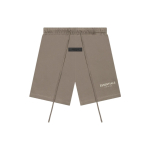 Fear of God Essentials fliisist logoga l&uuml;hikesed p&uuml;ksid SS22 Unisex l&uuml;hikesed p&uuml;ksid liivakarva FOG-SS22-092 M