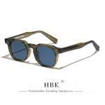 HBK Uued Ruudukujulised Retro P&auml;ikeseprillid Meeste Mood Punk P&auml;ikeseprillid Naiste Reisimine S&otilde;itmine Rannik Prillid Lunette De Soleil Femme UV400 As pictures showing