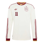 Adidas Originals 2026 Maailmameistriv&otilde;istlused Hispaania Rahvuskoondis Ferran Torres 11 V&otilde;&otilde;rsil Kiiresti Kuivav Pikkade Varrukatega Jalgpallis&auml;rk M&auml;ngija Versioon Meeste s&auml;rk KA1957-11 L