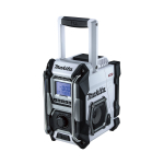 Makita akuraadio 40Vmax aku ja laadijaga m&uuml;&uuml;gil MR001GZW (Valge) (Ainult keha; eraldi) valge