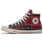 Converse Chuck Taylor All Star Hi Tartan Punane Roheline Split 169259C 36