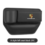 Nahast Autop&auml;rakute Panipaik Joogitopsi Telefonihoidik Porsche Cayenne Panamera Macan 911 718 Taycan Cayman Autotarvikud CVN1 gray