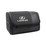 Auto suure mahutavusega nahast hoiukott Auto pagasiruumi korrastuskast Lexus FSPORT LBX NX RX 350h 450h ES UX 300e GS GX IS LS LX IP7 jaoks must