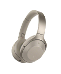 Sony juhtmevabad m&uuml;rasummutavad heliseadmed halli-beeži v&auml;rvi MDR-1000X k&otilde;rvaklappidega, Bluetooth/k&otilde;rglahutusega &uuml;hilduvad, mikrofoniga, (MDR-1000X C)