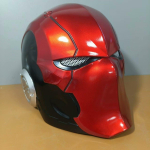Punase m&uuml;tsiga mask Kantav Arkham-Knight Gothan Halloween Cosplay Matt Vaik Cos Mascara Tuledeemon Mask Rekvisiit red