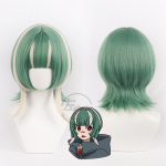 GACHIAKUTA Guita Riyo Rudo Cosplay Kost&uuml;&uuml;m Sinine Kombinesoon Pidžaama Anime Igap&auml;evane Riided Halloweeni Tikand &Uuml;laosa Vest L&uuml;hike Parukas Komplekt One Size gray