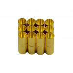 12 komplekti kaetud nahast Kumihimo magnetklambriga ehete isetegemine 20 x 7mm kuld