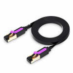 Vention Etherneti kaabel RJ45 Flat Cat7 Lan UTP kaabel juhtmevaba ruuteri arvuti jaoks 1m 2m 3m 5m 8m 10m 15m 50cm must