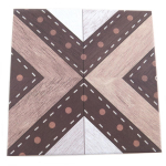 Les Tr&eacute;sors De Lily [P9410] &ndash; pruun 'Boho' ehtekarp - 12. 5x12. 5x8. 7 cm pruun