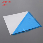 15*15 cm ruudukujuline &uuml;hendatav peegliseina kleebis Isekleepuv akr&uuml;&uuml;list peegliseina kleebis eemaldatav kleebis C 15*15cm 16pcs