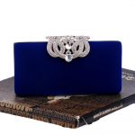 &Otilde;htukott Naiste mood Crown banketikott Kleit &Otilde;htune sidur 16cm*4cm*8cm sinine