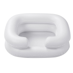 Kaasaskantav t&auml;ispuhutav &scaron;ampoonikauss Voodis kokkupandav Juuste pesemine Juuksel&otilde;ikused Juuste v&auml;rvimine valge